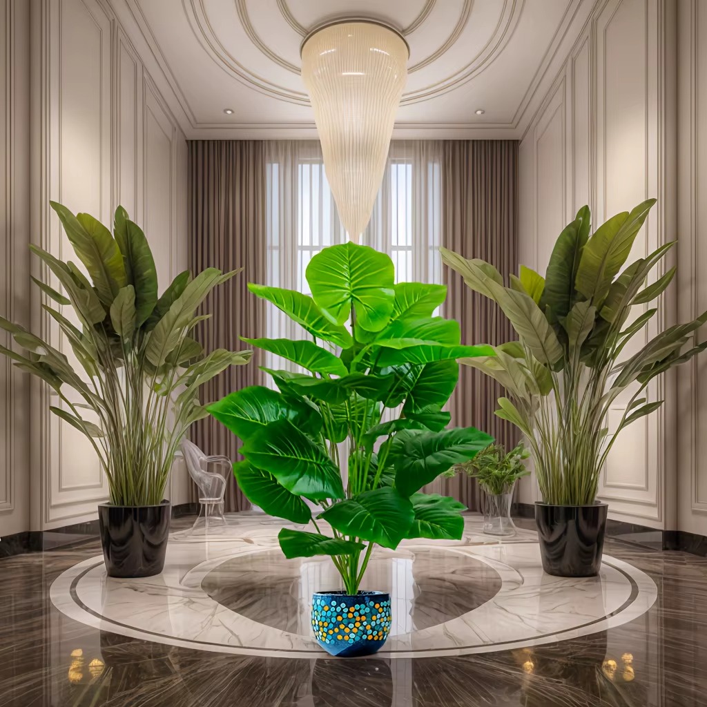 1 Pcs 60-105cm Lifelike Artifi - огляд і ціна Monstera Adansonii