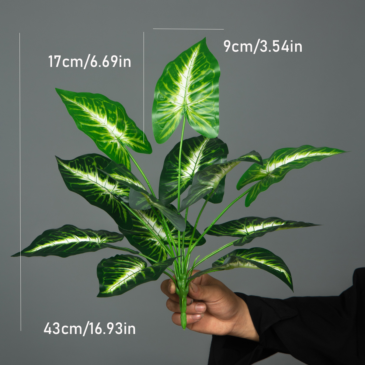 Artificial Plants Green Palm L - огляд і ціна Monstera Adansonii